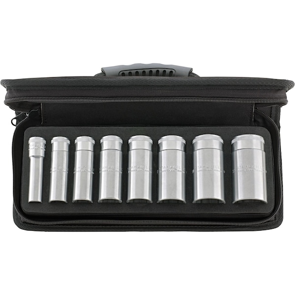 12, 5 mm (1/2") Set: Sockets 8-pcs., 51/8 N